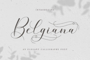Belgiana: The Modern Script That Redefines Elegance
