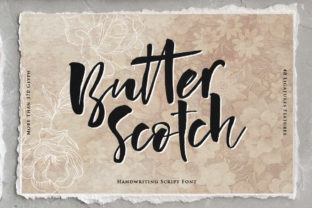 Butterscotch: The Bold Script That Brings Cool Confidence to Design
