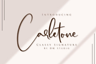 Carletone: A Contemporary Script for Modern Design