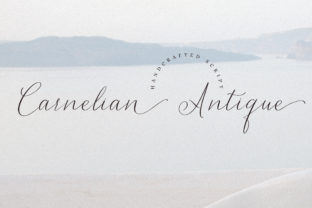 Carnelian Antique: The Effortlessly Elegant Script for Your Standout Projects