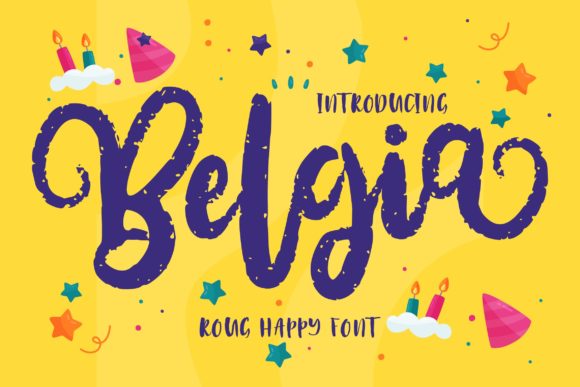 Discover the Cheerful Charm of Belgia: A Modern Script for a Happy Digital World