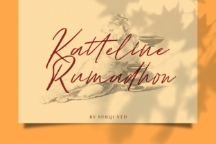 Exploring Katteline Rumadhon's Modern Typographic Style