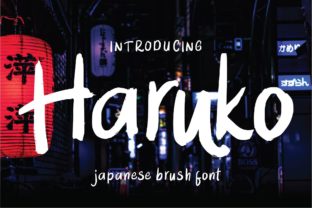 Haruko: The Bold Script for an Urban, Authentic Design Era