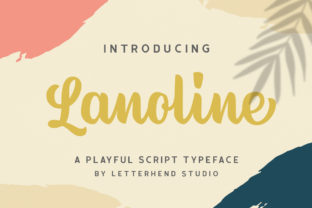 Lanoline Script: The Cool, Sweet Typographic Vibe for Your Design Projects