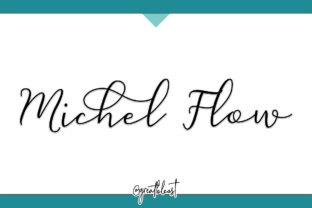 Michel Flow: A Romantic Script for Modern Design