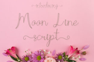 Moon Line Font: The Personality-Packed Script for Your Designs