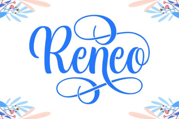 Reneo: The Playful Script Font That Adds Artistic Charm to Any Project