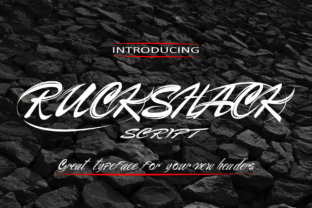 Ruckshack: The Sweet & Natural Script with a Cool Vibe