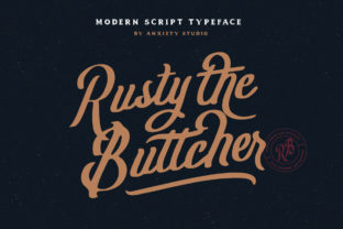 Rusty the Buttcher: The Bold Script for Intentional Design
