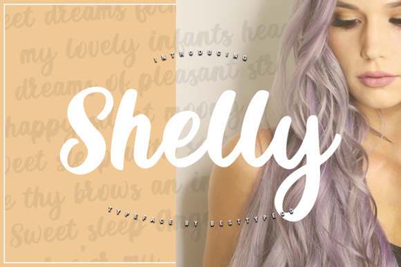 Shelly: A Sweet and Stylish Font for Dynamic Designs