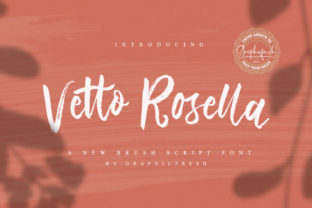 Vetto Rosella: A Font Designed to Add Authenticity to Your Projects